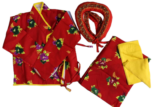 Nepali Gunyo Choli Set/Nepali Cultural Dress