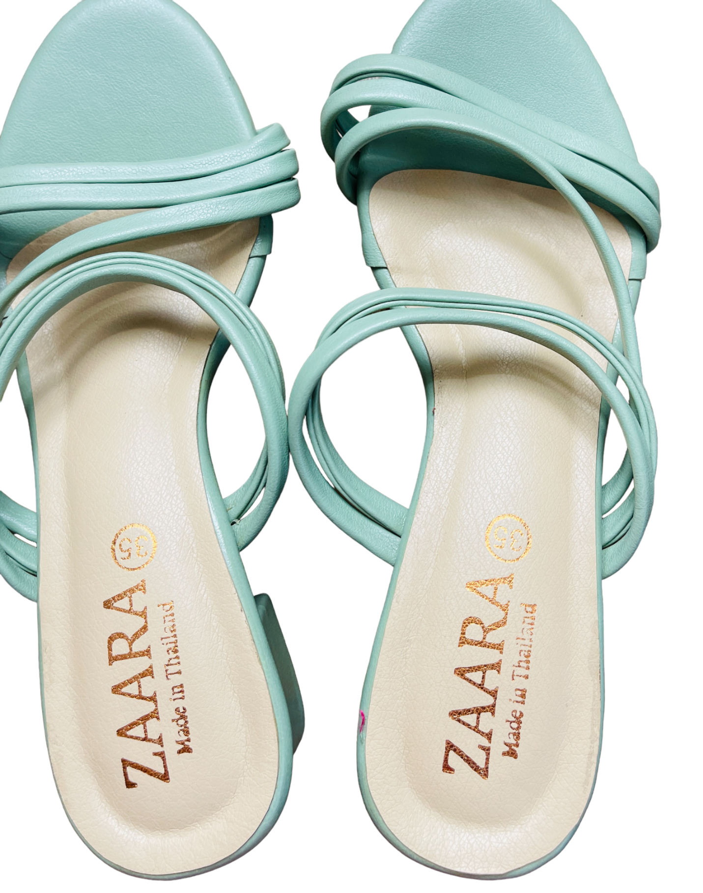 Party Wear Sandel with Low Heel (Zaara)