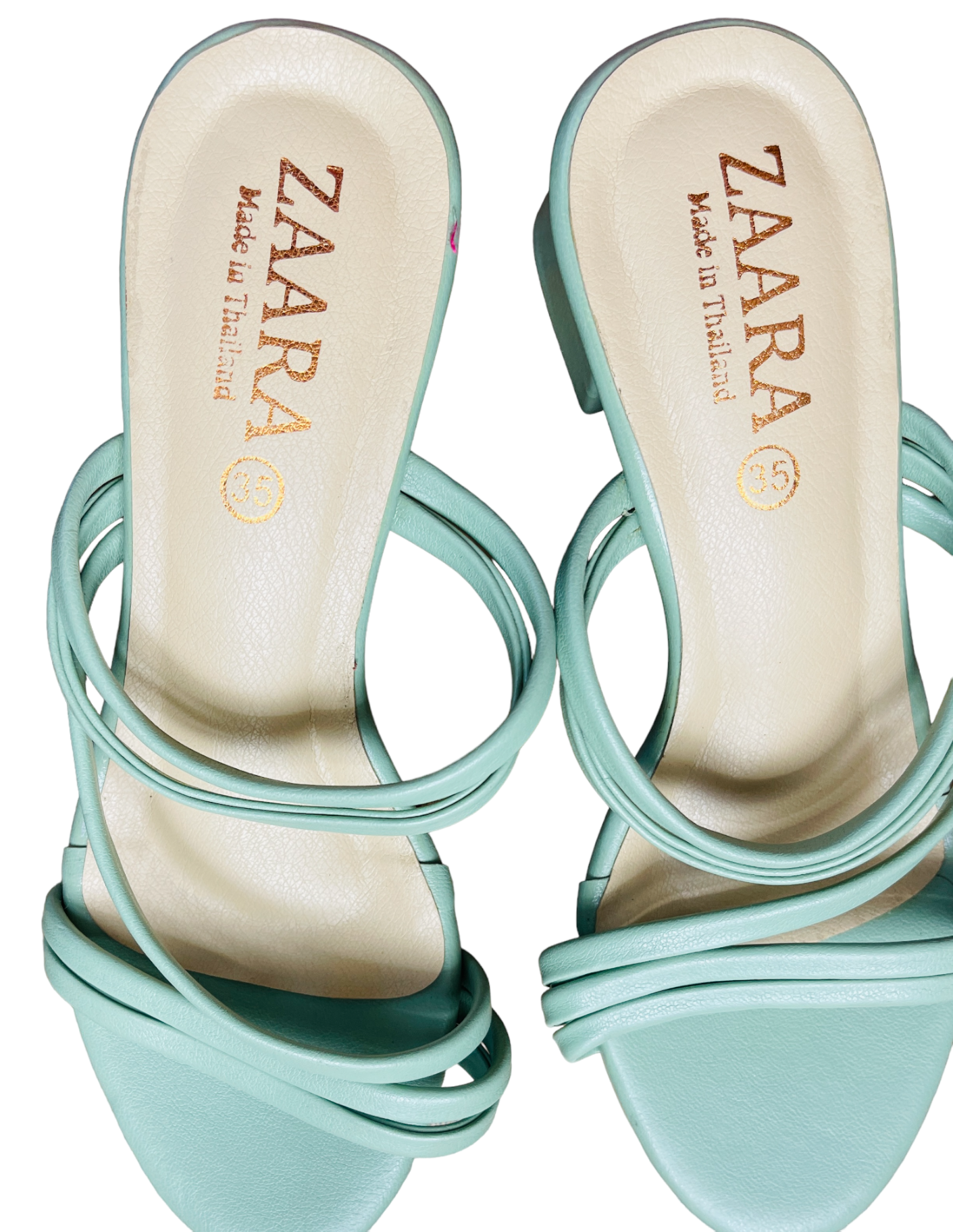 Party Wear Sandel with Low Heel (Zaara)