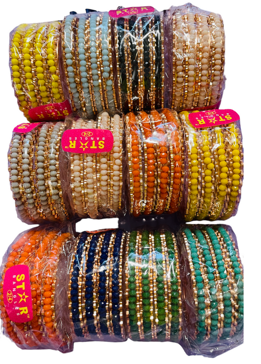 Metal colorful bangles, women's beautiful bangles