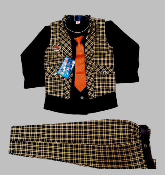 Kids Suit with Shirt and Tie