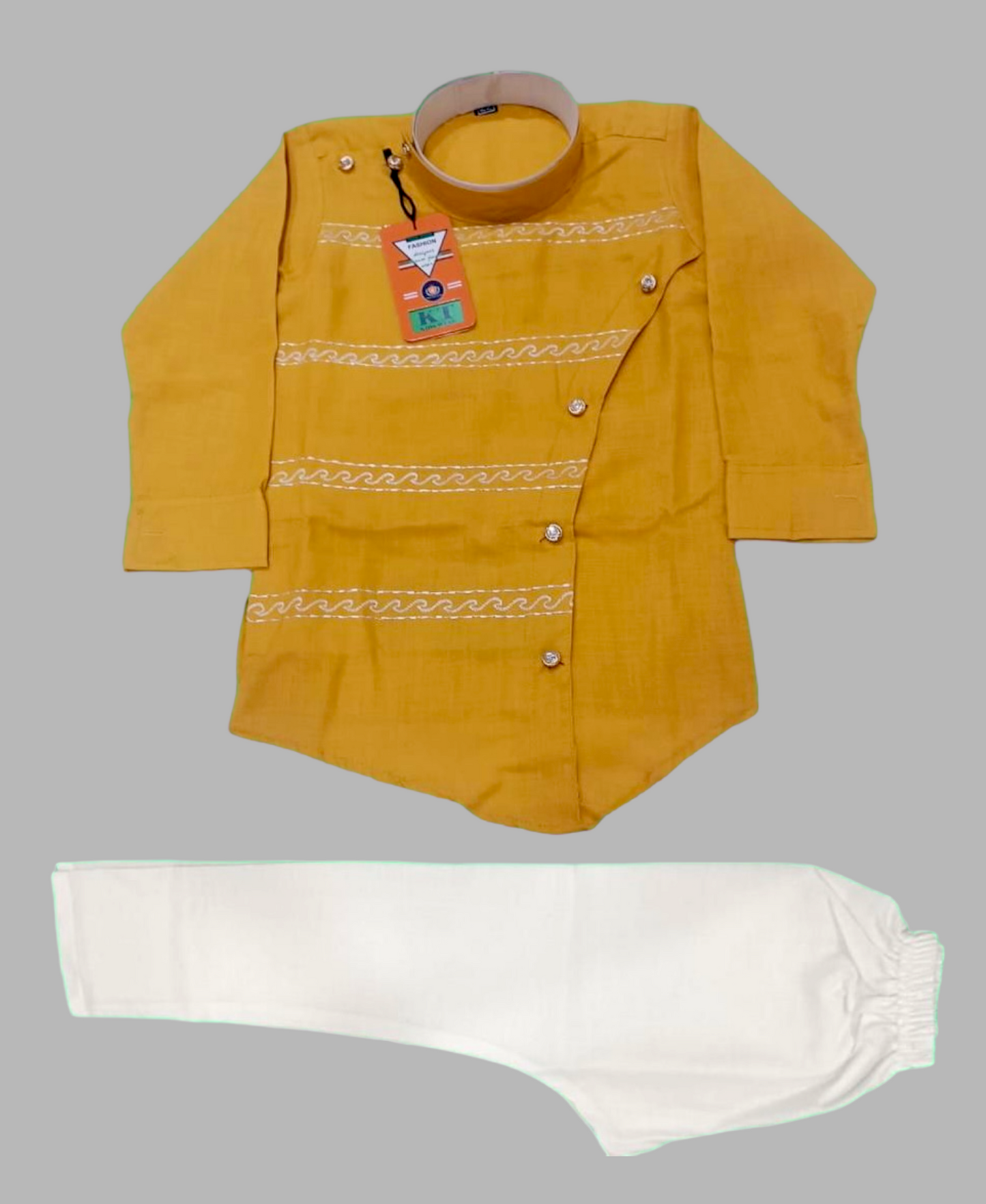 Baby Cotton Kurta Pajama Set