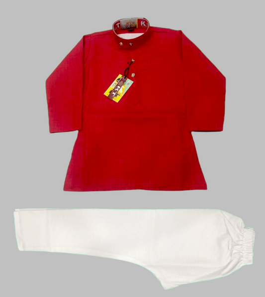 Baby Cotton Kurta Pajama Set